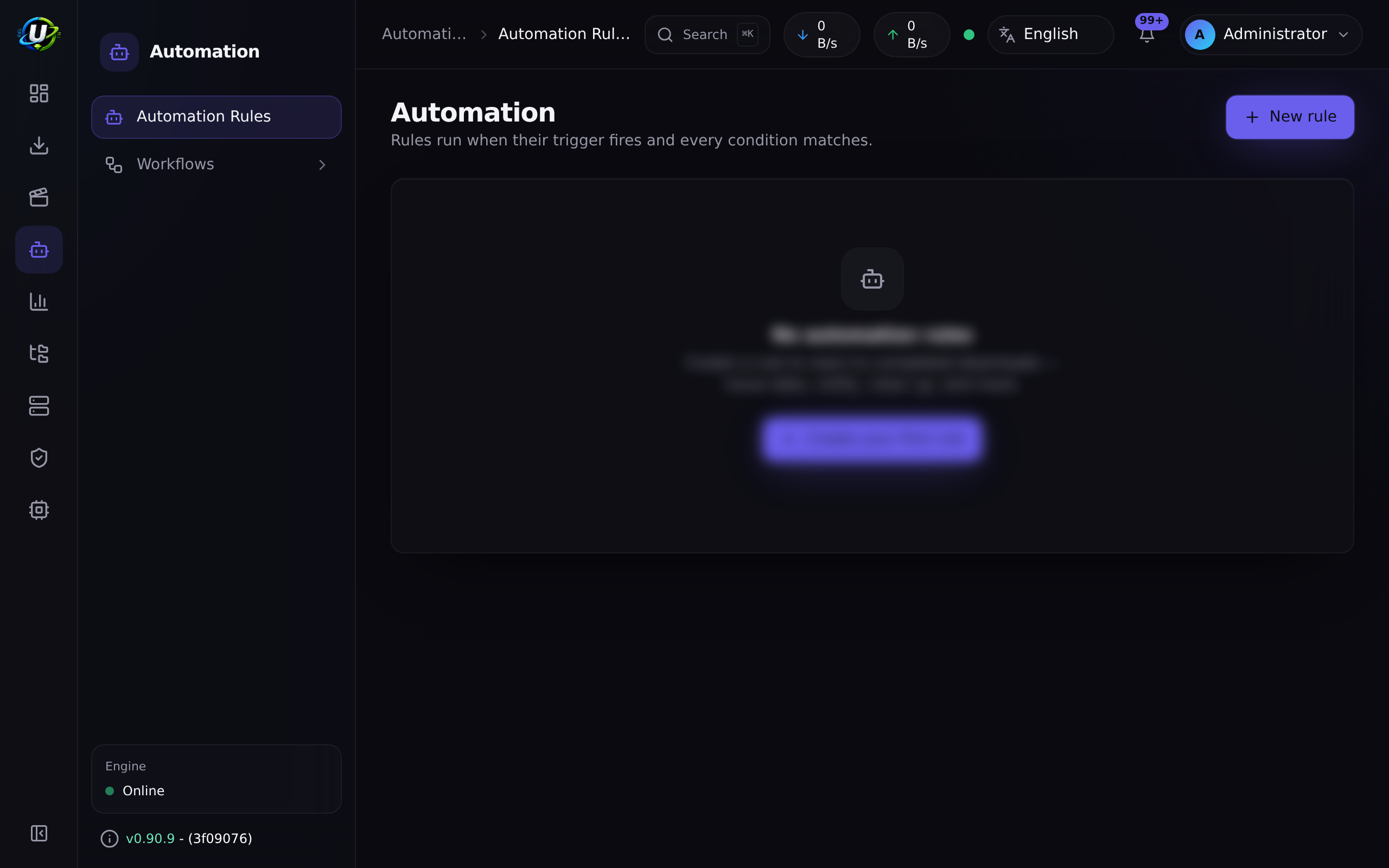 Automation rules