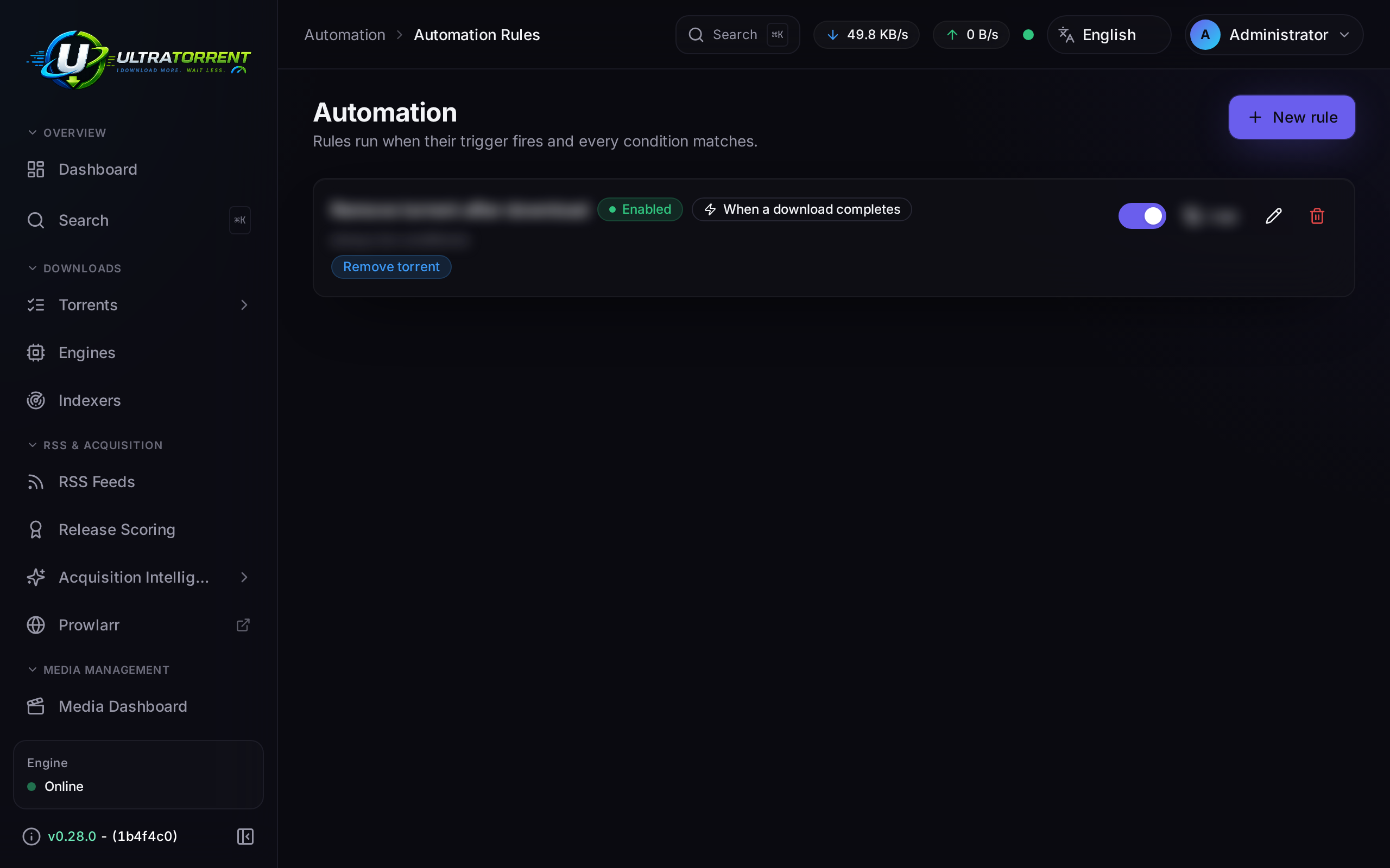 Automation rules